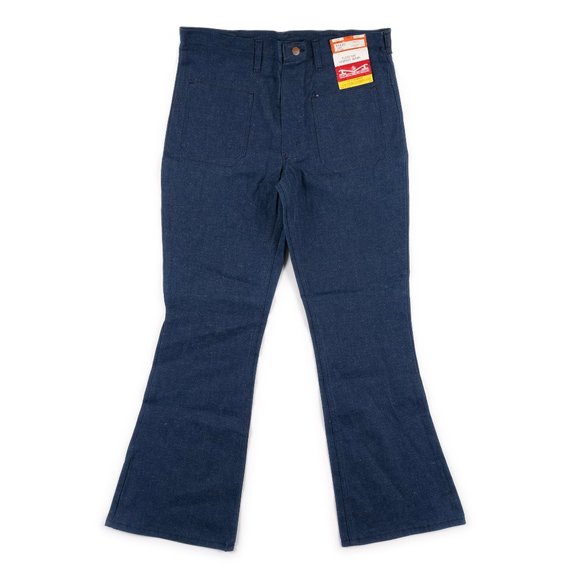 RARE Vintage 1970s NWT MAVERICK Flare Leg Jeans U.S.A. size 36x32